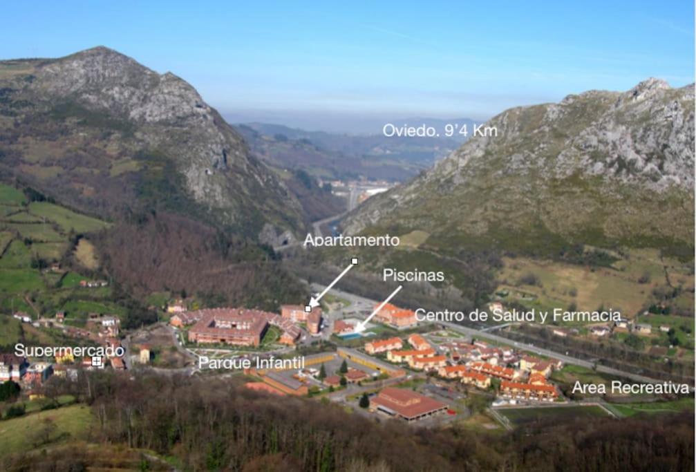 El Angliru 3 Leilighet Santa Eulalia de Morcin Eksteriør bilde